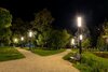 ROSA KARIN 3600mm 55W LED runde bollard mit LED-Beleuchtung