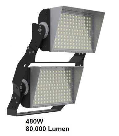 LED max sport 480W ULTRALUX 80.000 Lumen