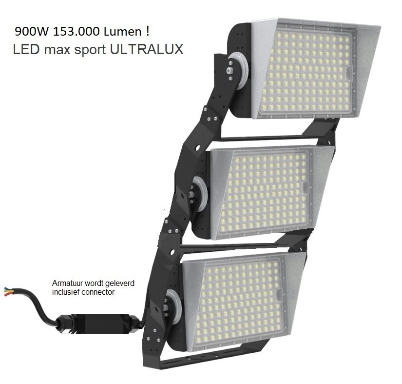 LED max sport 720W ULTRALUX 122.000 Lumen