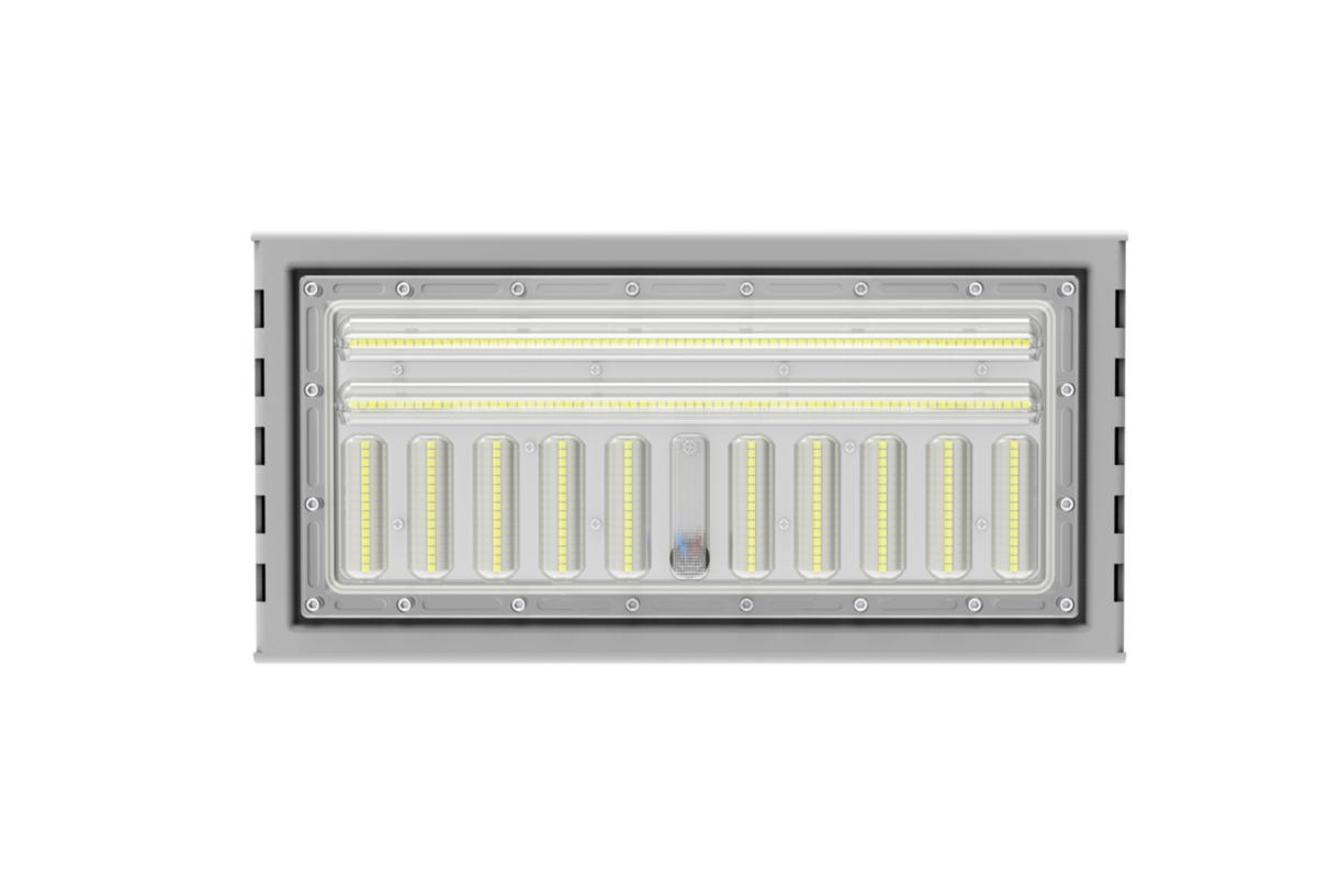 GEVEL-LUX LED verlichting voor gevel overhead-deur en terrein bewaking