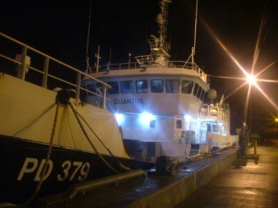 Explosie bestendige LED schijnwerper 150 watt  op boot