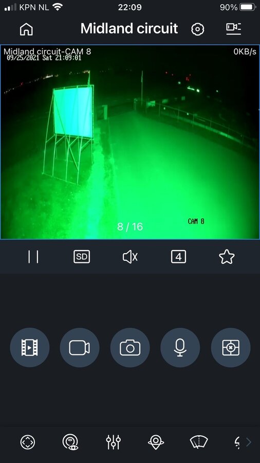 520NM groen verlichting terrein bewaking camera bewaking