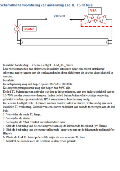LED TL buis 150 cm 25 watt X-CLEAR daglicht beschrijving