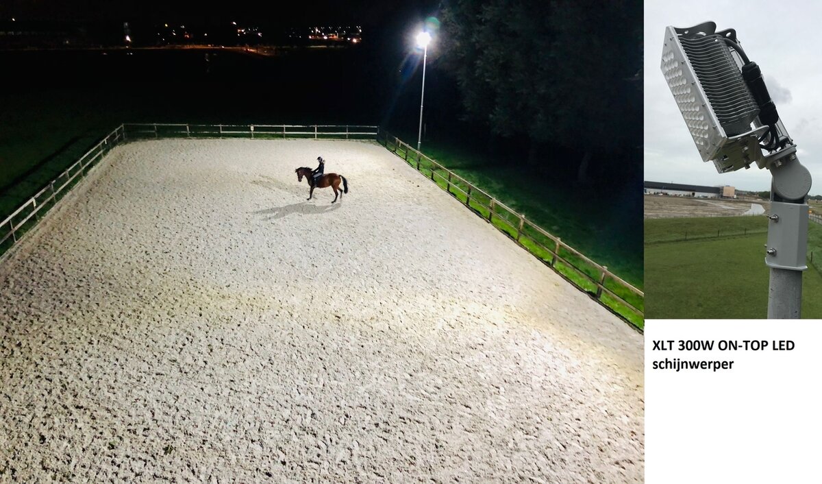 VOCARE XLT-300W lichtmast armatuur rijbak paardepiste verlichting