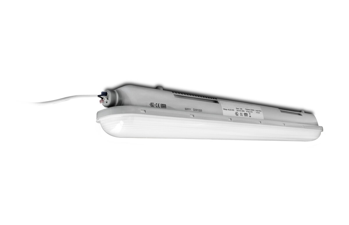 Led Tri Proof bar 120cm / 36W / 4000K / SENSOR