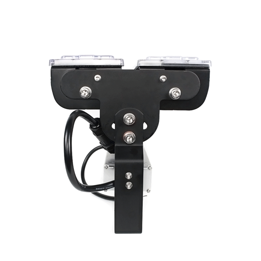 100W D04G Multibeam LED schijnwerper - LED bouwlamp - LED breedstraler GIF