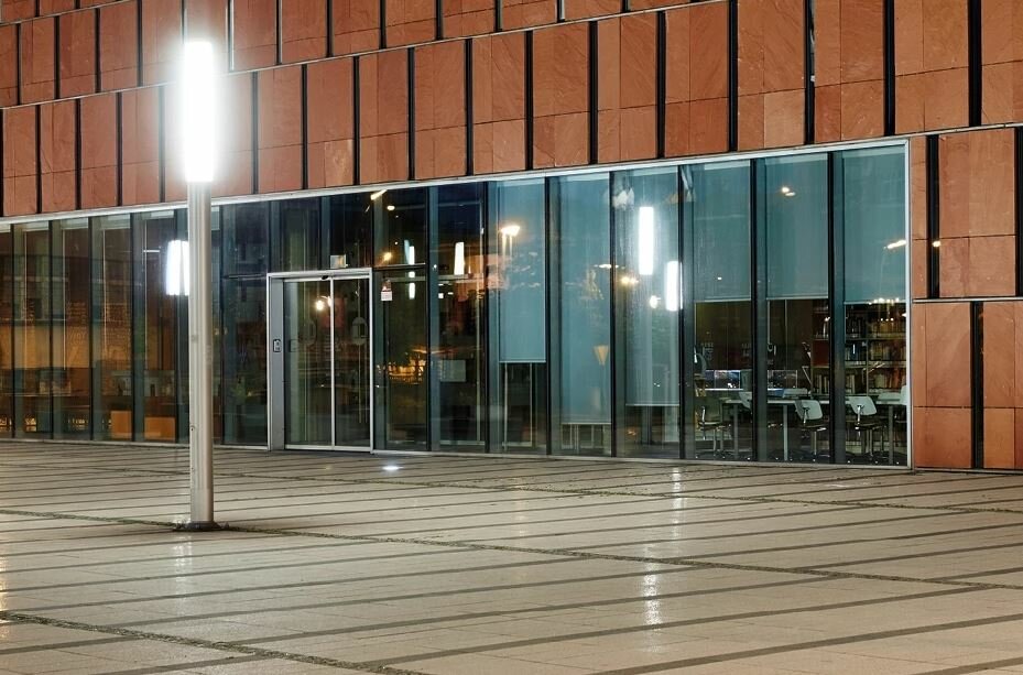 ROSA KARIN 3600mm 55W LED runde bollard mit LED-Beleuchtung