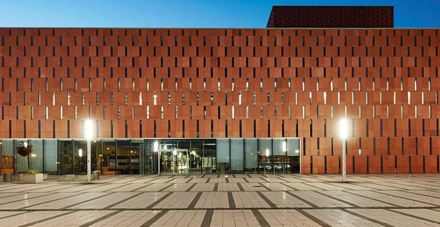 ROSA KARIN 3600mm 55W LED runde bollard mit LED-Beleuchtung