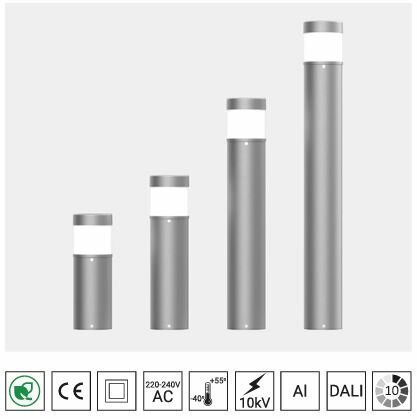 ROSA Karin 20W 875mm ronde bolder