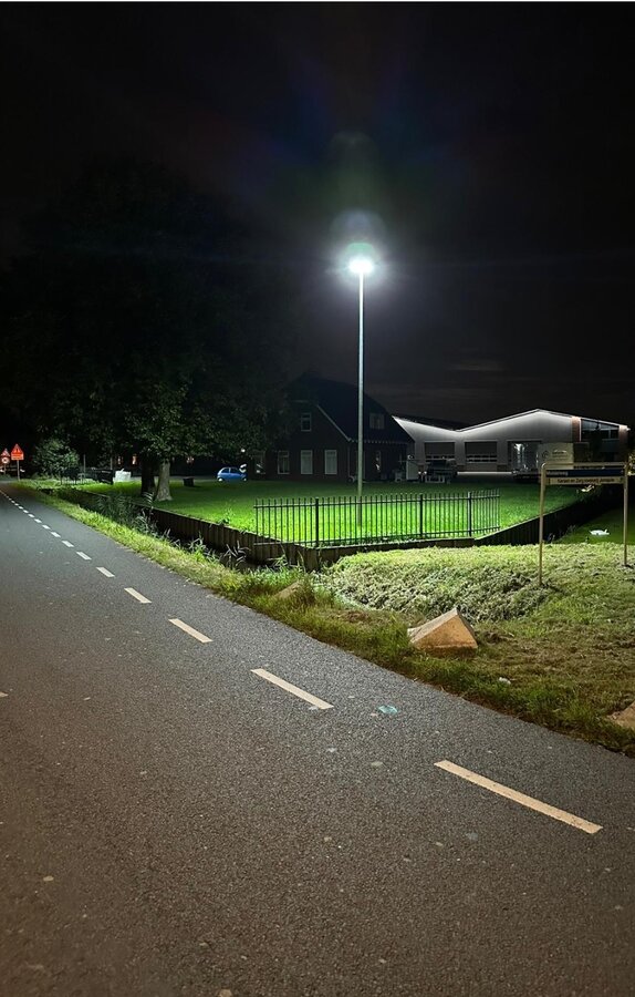 50W VOC-GTS -Rond LED Lantaarnpaal armatuur