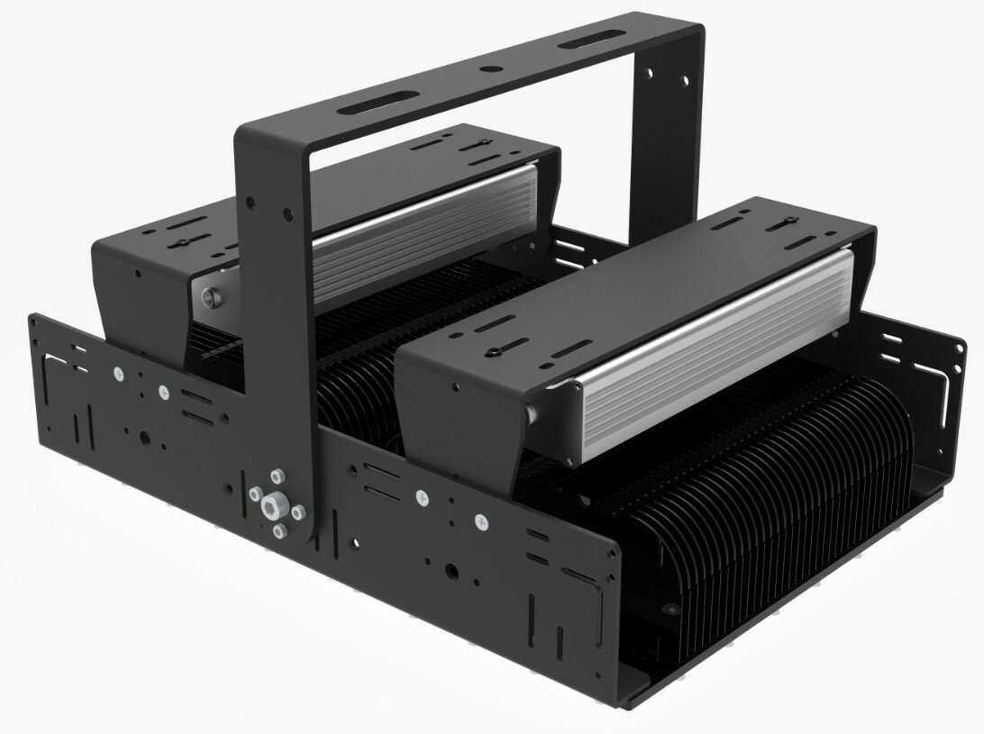 RVS LED-BOX 600W HEAVY DUTY SCHIJNWERPER VOOR HIJSKRANEN EN SCHEPEN