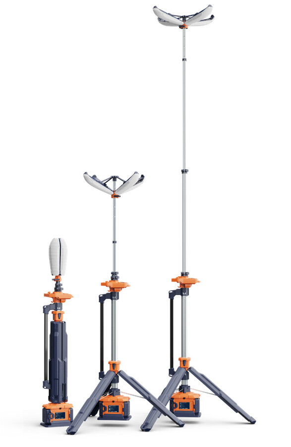 VOC-MOBLI-500 mobiele LED lichtmast