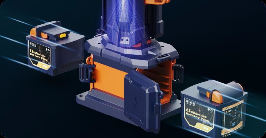 VOC-MOBLI-500 mobiele LED lichtmast