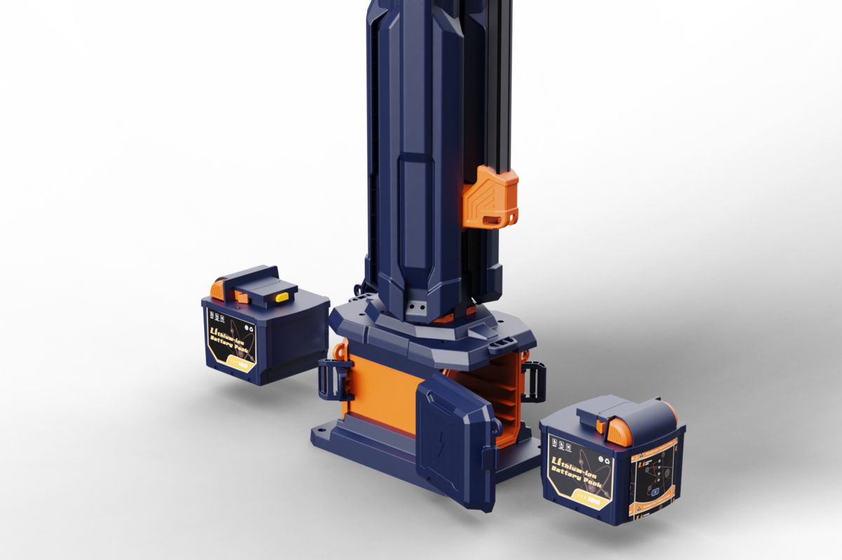 VOC-MOBLI-300 mobiele LED lichtmast