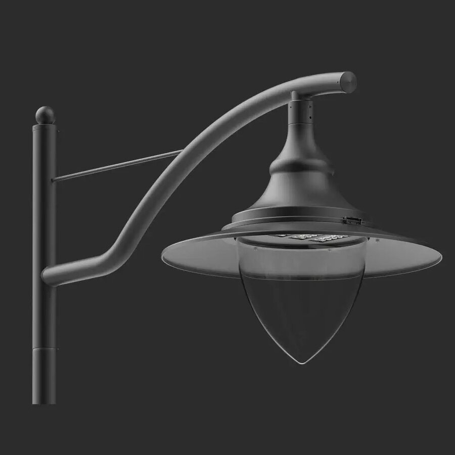 ROSA OW 1 LED 24W > 72W LED armatuur voor straat en parkverlichting 