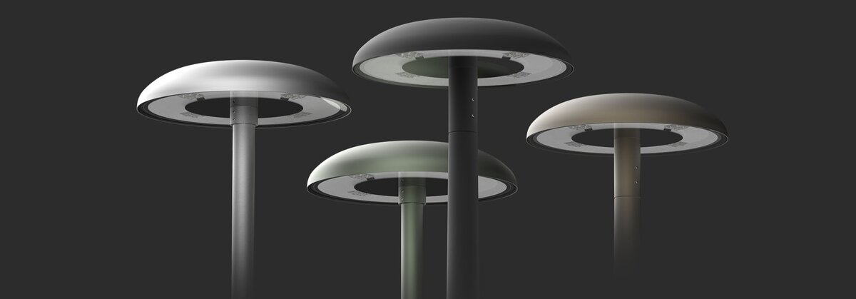 ROSA RING 1 LED 24W > 72W rond LED armatuur voor straat en parkverlichting 