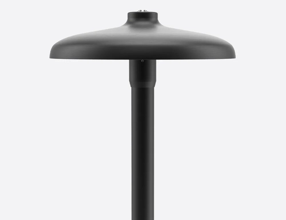 lantaarnpaal armatuur ROSA RING 2 LED 24W > 72W rond LED armatuur voor straat en parkverlichting 