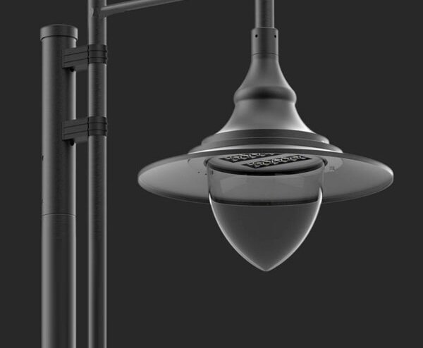 ROSA OW 1 LED 24W > 72W LED armatuur voor straat en parkverlichting 