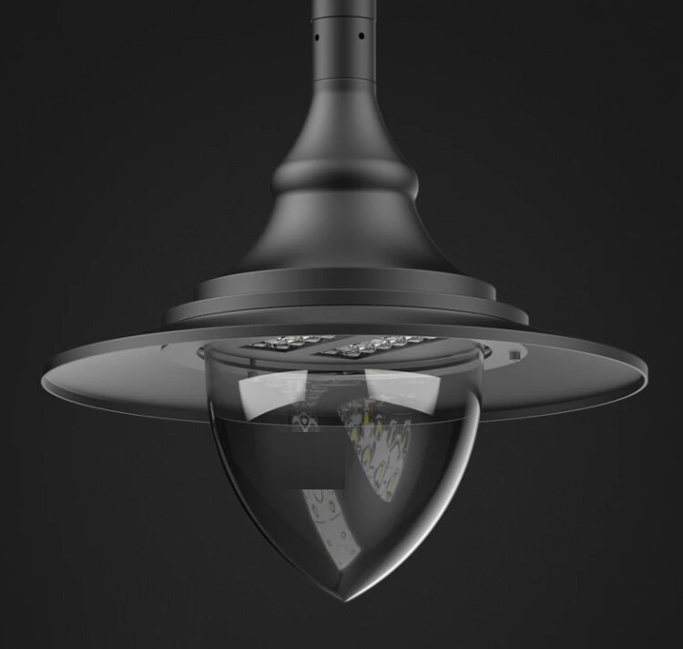 ROSA OW 2 LED 96W > 144W LED armatuur voor straat en parkverlichting 