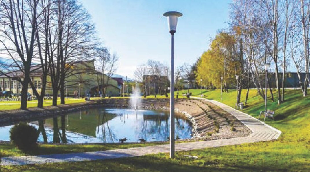 ROSA ATLANTIS parkeerplaats tuin en park verlichting