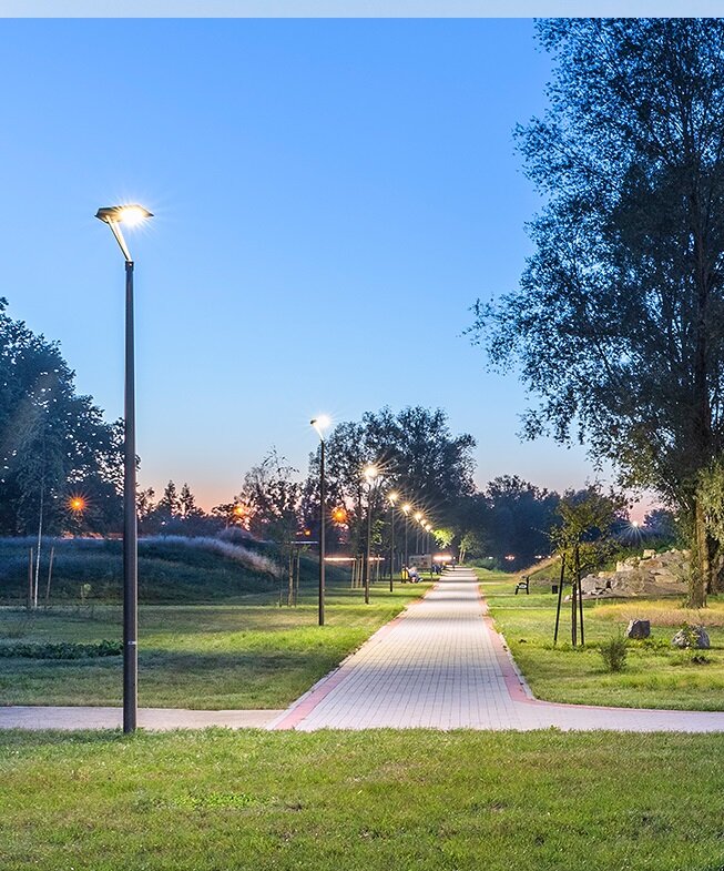 ROSA MIRA LED Lantaarnpaal MIRA LED voor openbare verlichting, 36 watt lantaarnpaal