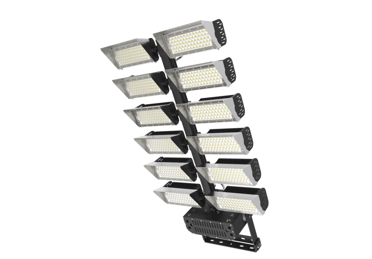 LED Voetbalveld verlichting - LED Tennisbaan verlichting - LED Golfbaanverlichting - MAX-SPORT 1440W 