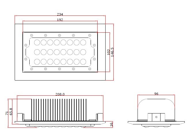  XLP 50W high power downlight