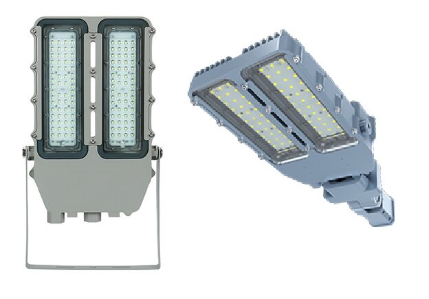 100W ATEX lantaarnpaal / lichtmast armatuur Explosie bestendige LED lantaarnpaal armatuur