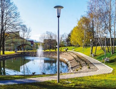 5 meter aluminium geanodiseerde lantaarnpaal