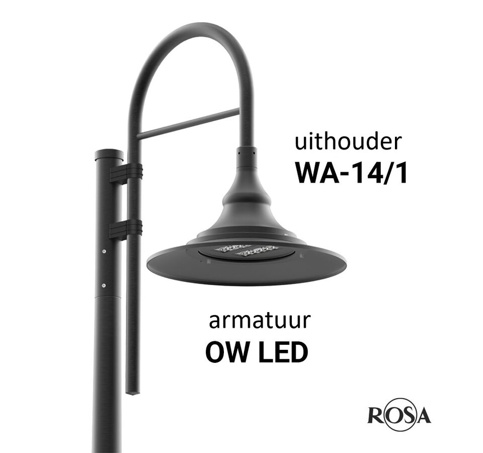 OW-LED klassiek straat verlichting armatuur