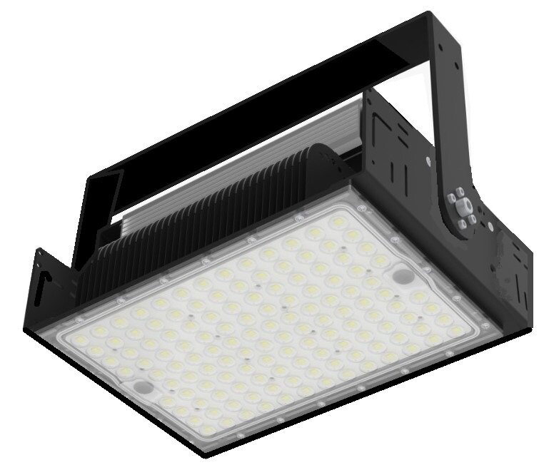 RVS LED-BOX 300W HEAVY DUTY SCHIJNWERPER VOOR HIJSKRANEN EN SCHEPEN