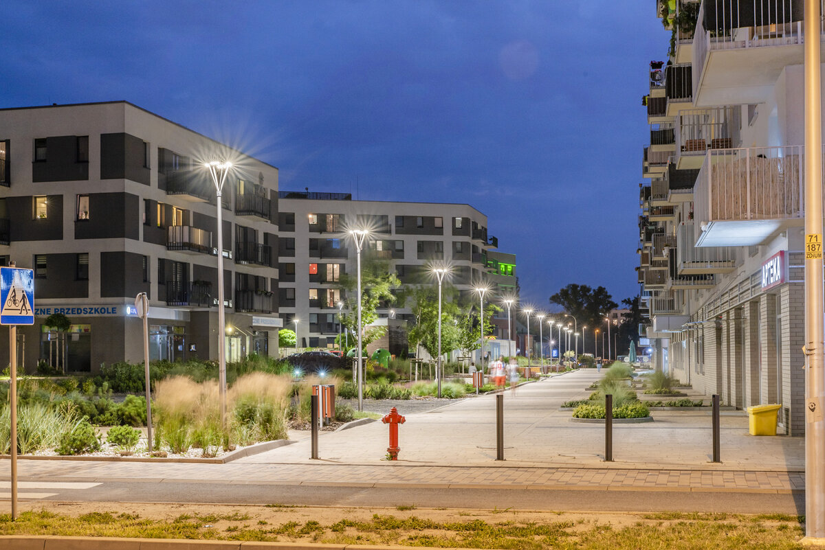Aluminium lichtmast geschikt voor openbare ruimte
