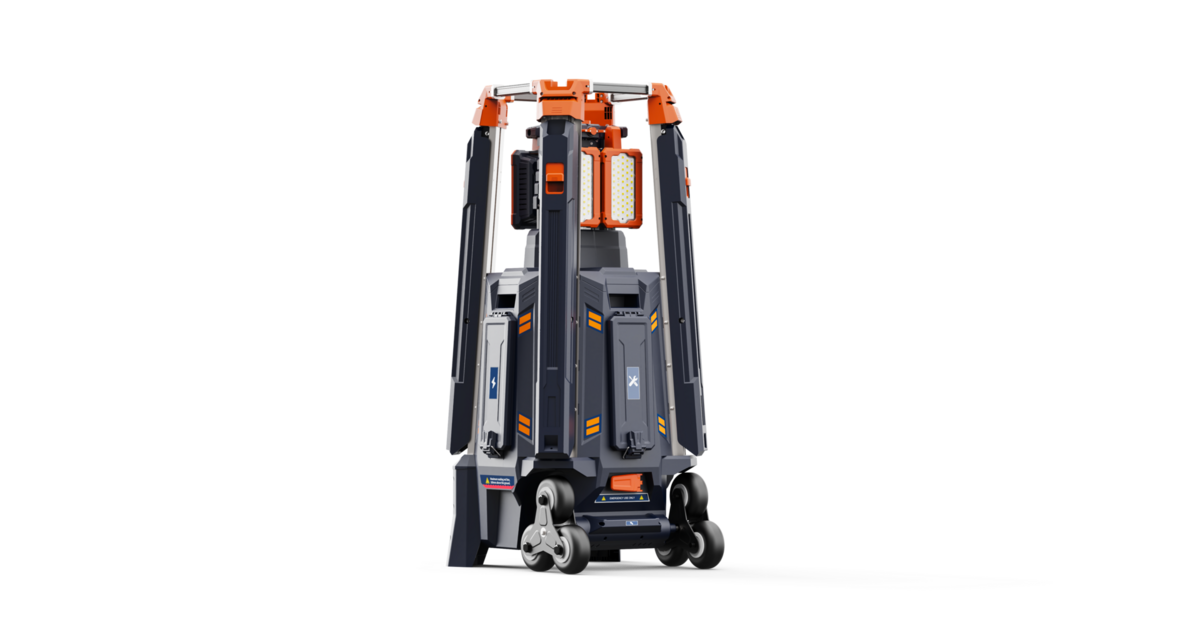 VOC-MOBLI-MAX mobiele LED lichtmast 5,3 meter