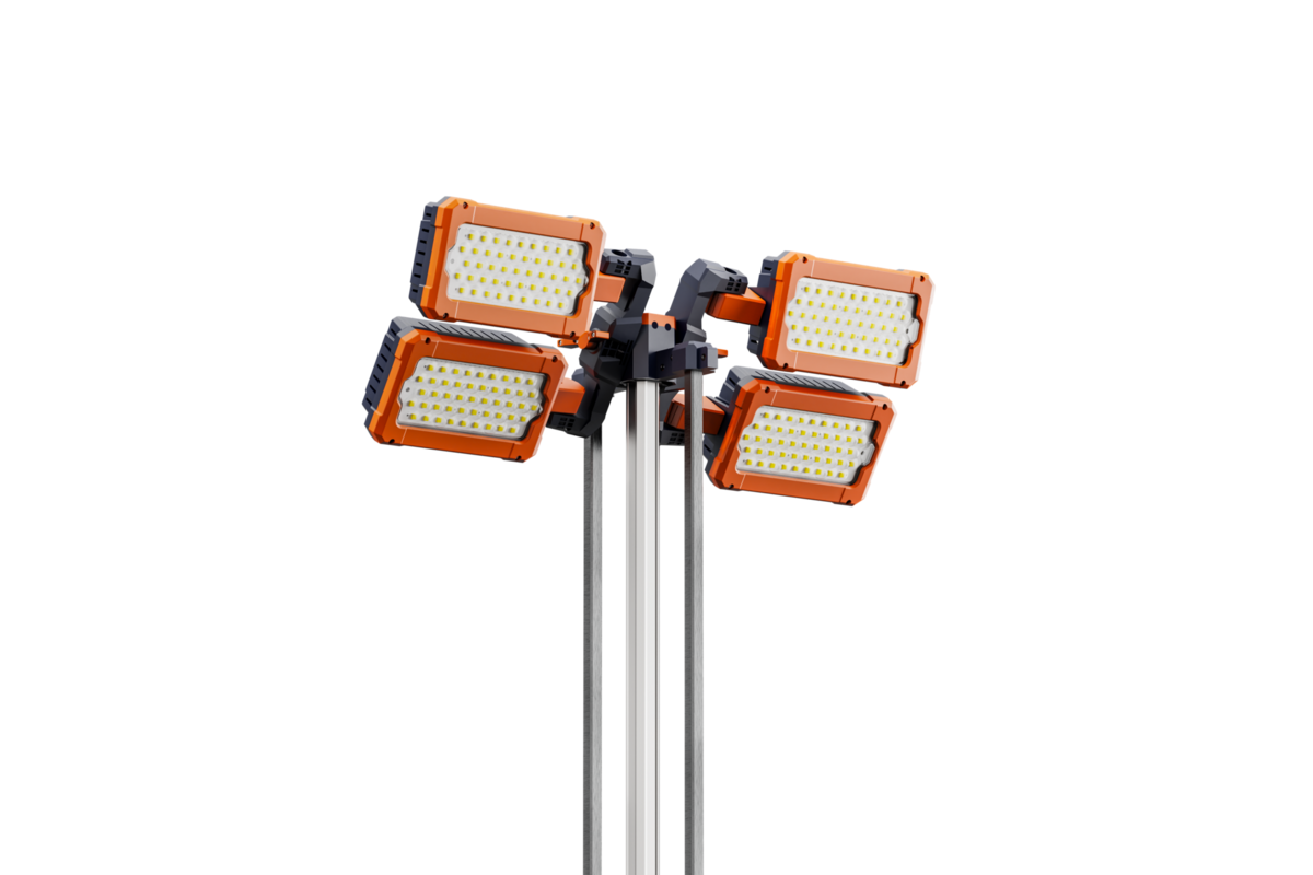 VOC-MOBLI-MAX mobiele LED lichtmast 5,3 meter