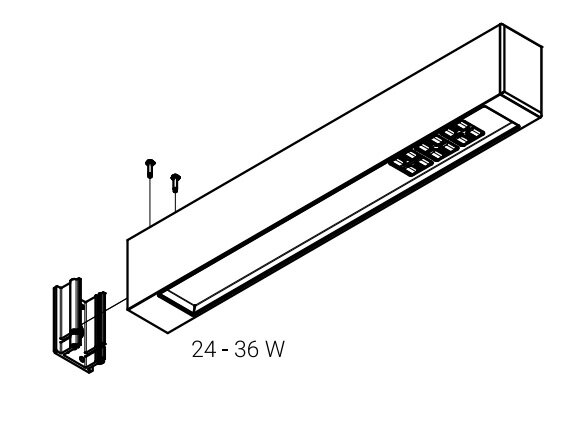 gevelverlichting BEAM LED SCONE 26>48W
