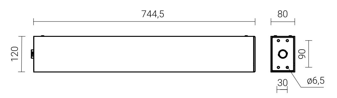 gevelverlichting BEAM LED SCONE 26>67W