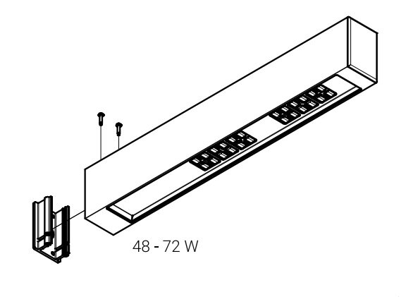 gevelverlichting BEAM LED SCONE 48>67W