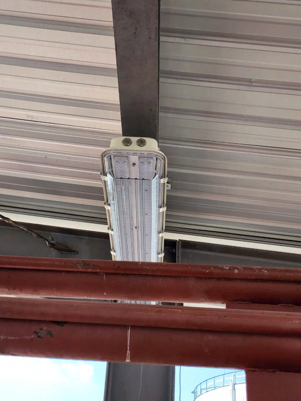 ATEX Lijn-verlichting - Projectfoto