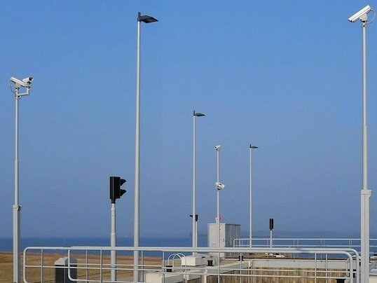 11,5 M kantelmast cameramast