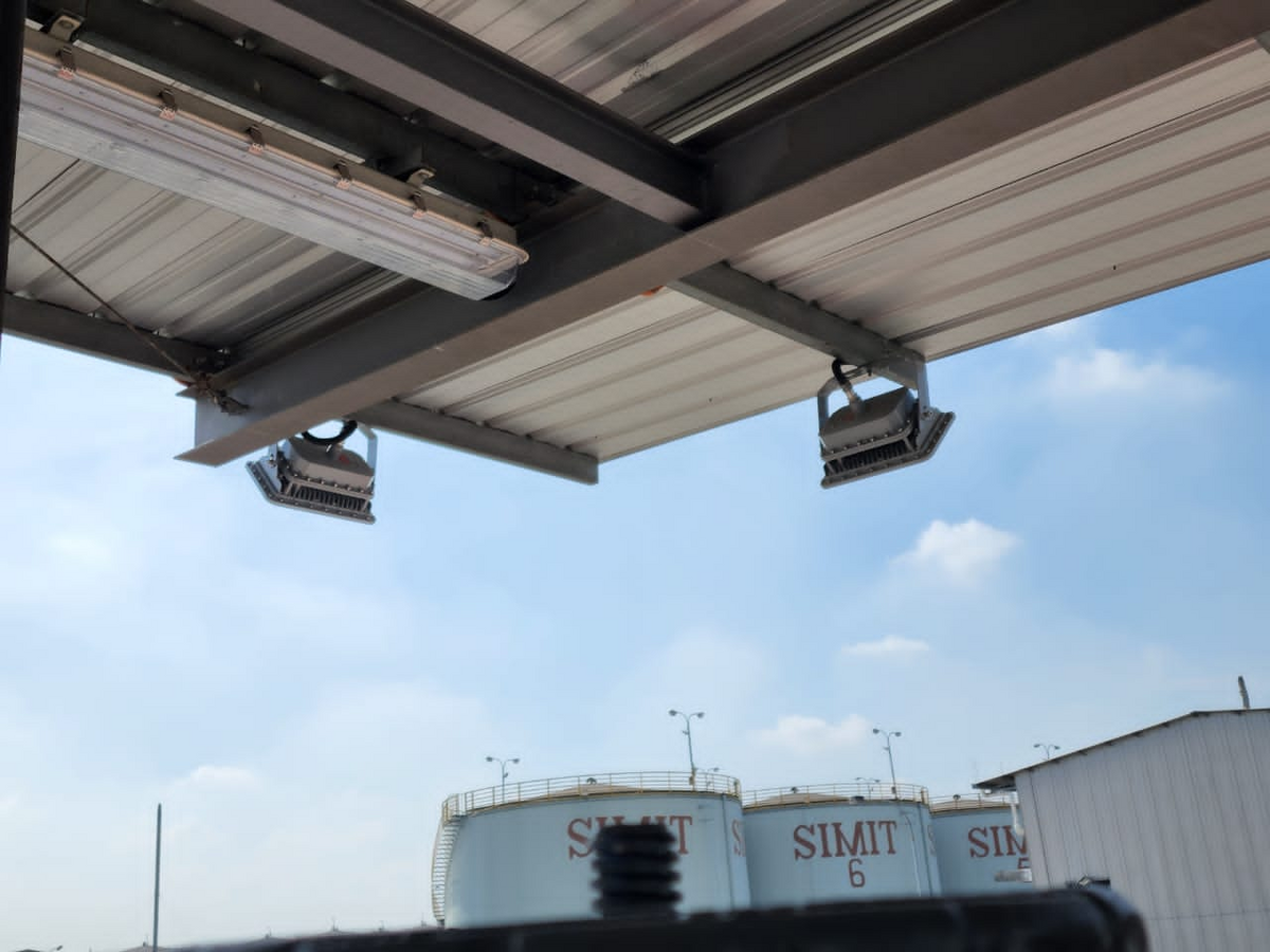 ATEX Schijnwerper - Projectfoto