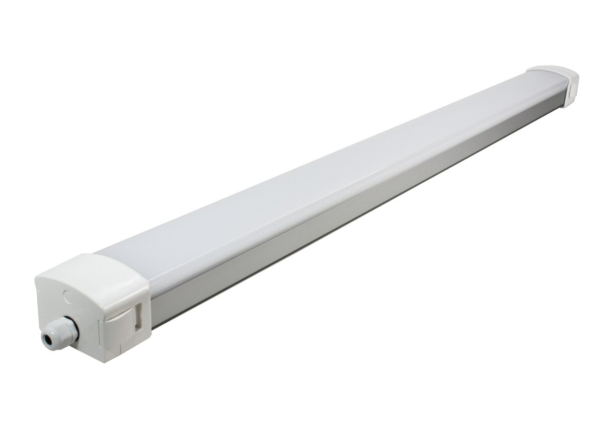 TRI-PROOF Lamp - 150CM - 60W - Slagvast LED armatuur