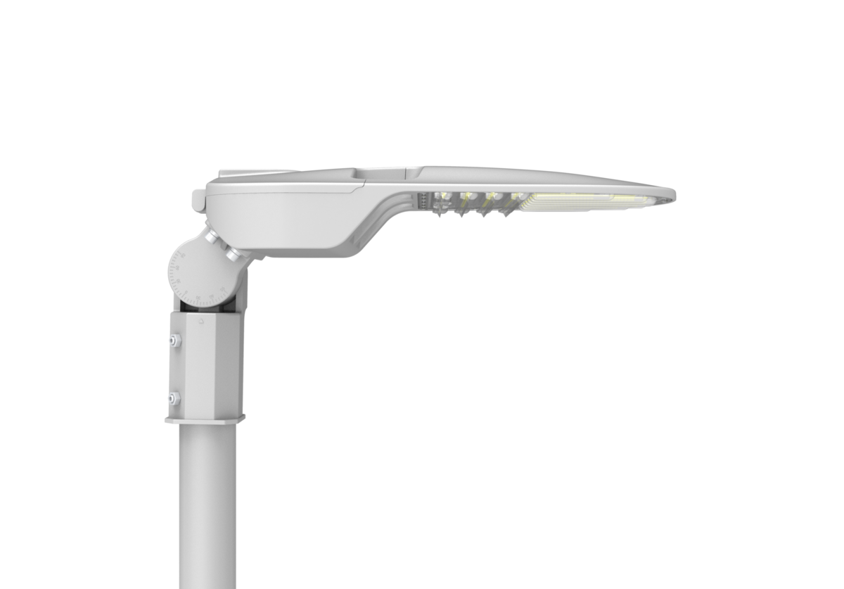 100W LED armatuur voor 8m lichtmast straatverlichting