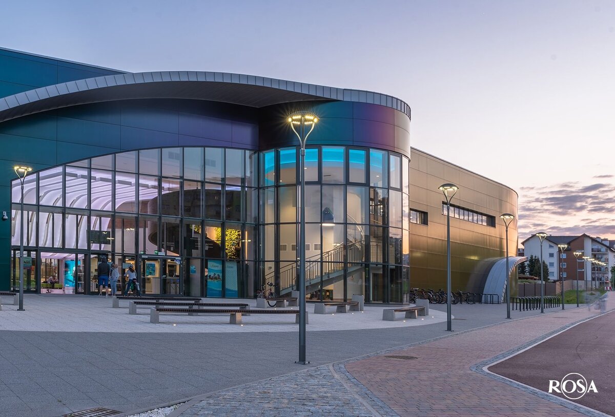 RONDE STRAATVERLICHTING ROSA COSMO LED PARK 