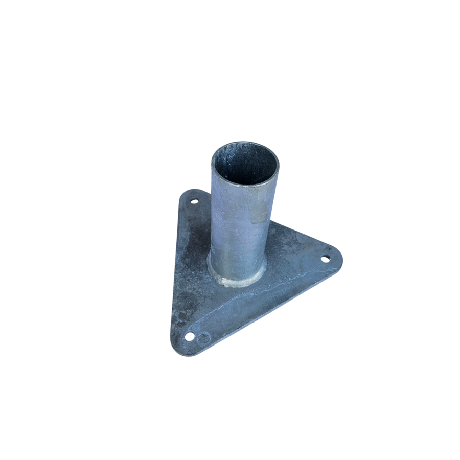 Muursteun van staal voor betrouwbare montage van buitenverlichting