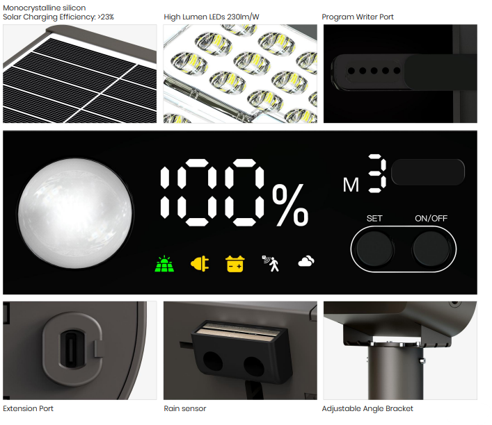 Led solar verlichting - Kenmerken