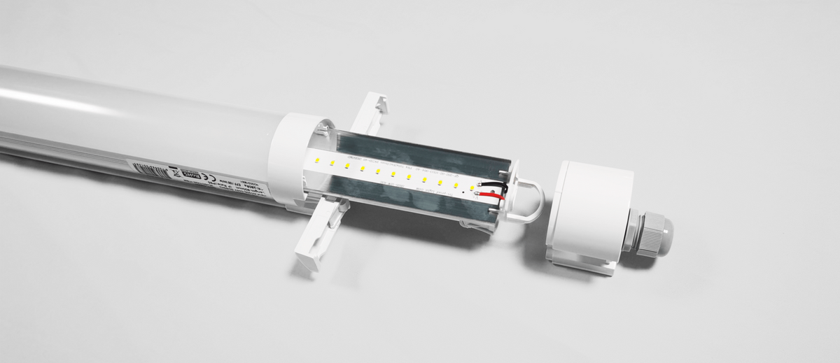 Led Tri Proof bar 60cm / 18W / 4000K / SENSOR