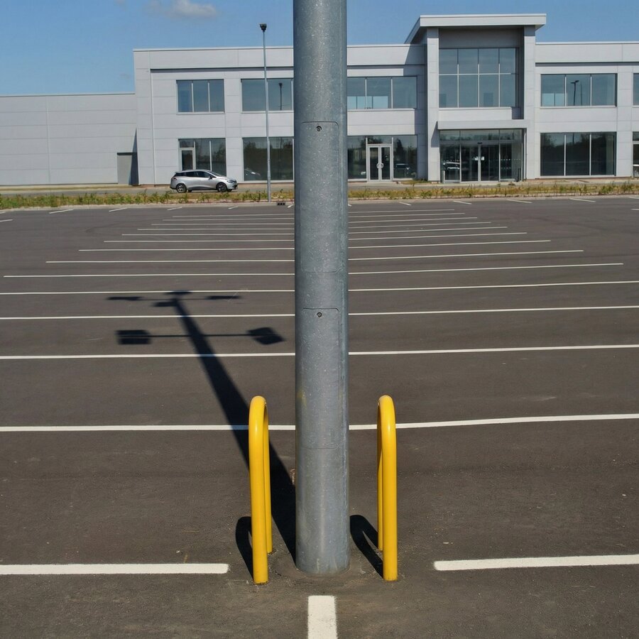 15 meter lantaarnpaal voor parkeerterreinverlichting