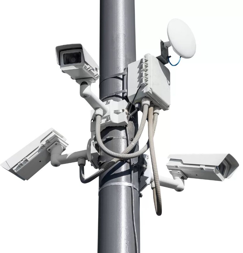 7 meter kantelmast cameramast
