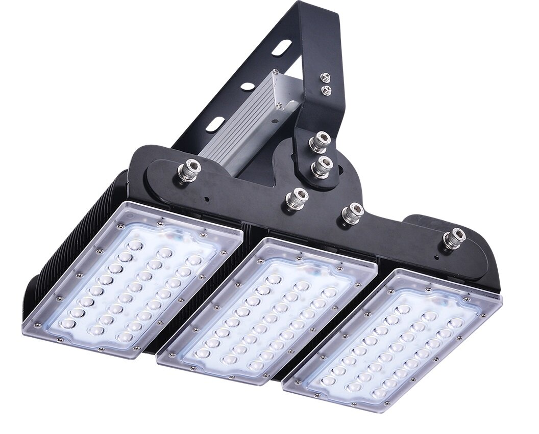 LED verlichting fietscross baan