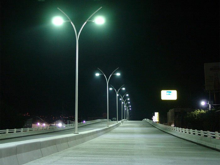 	 ROSA URSA 2 LED ALFA 84, 96, 120, 144 watt LED lantaarnpaal 